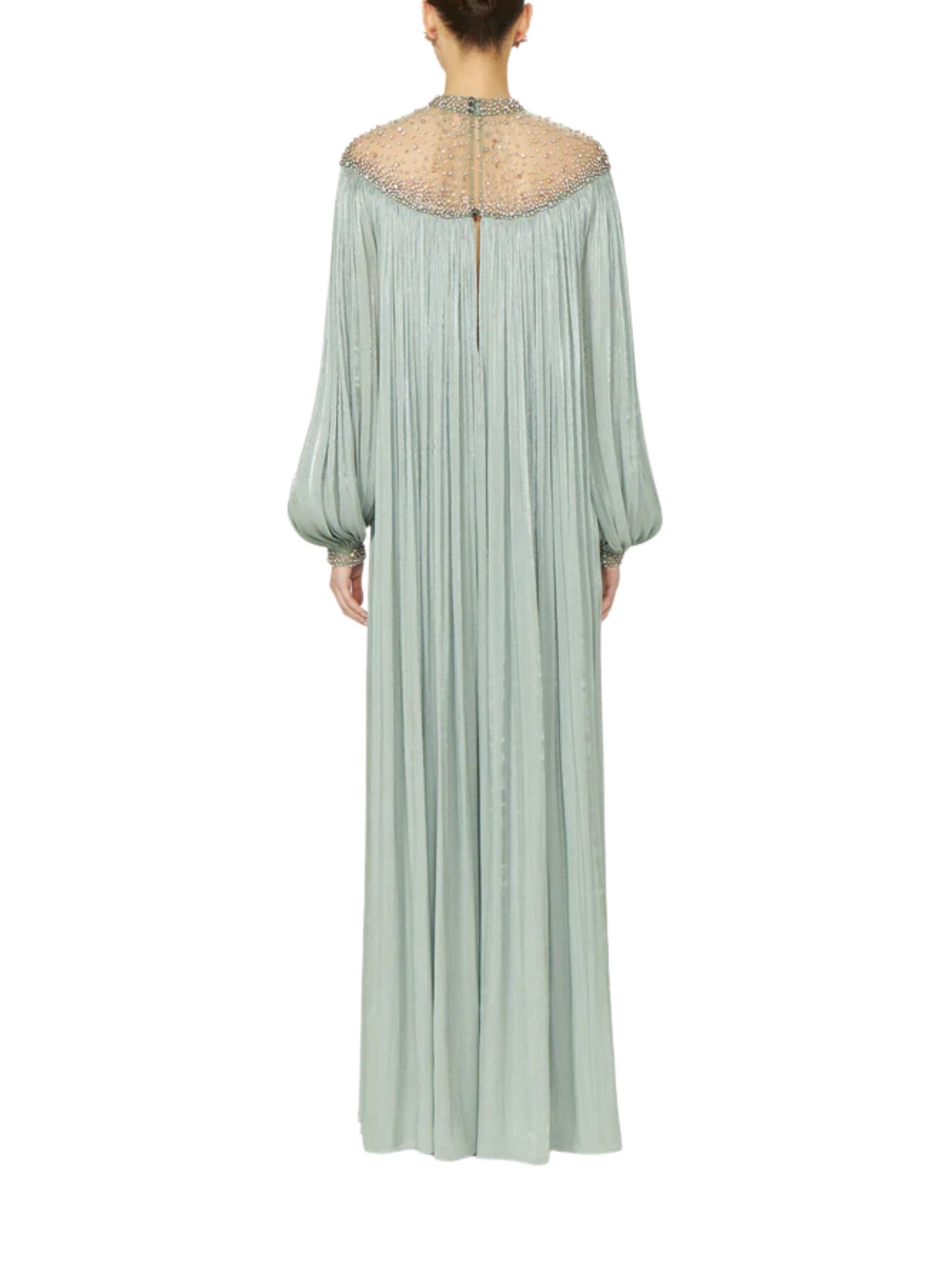 ELLIMA LUREX GEORGETTE KAFTAN GOWN