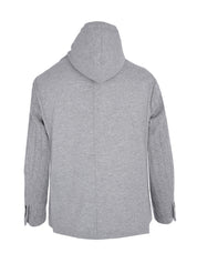 HOODED SINGLE BREASTED JACKET