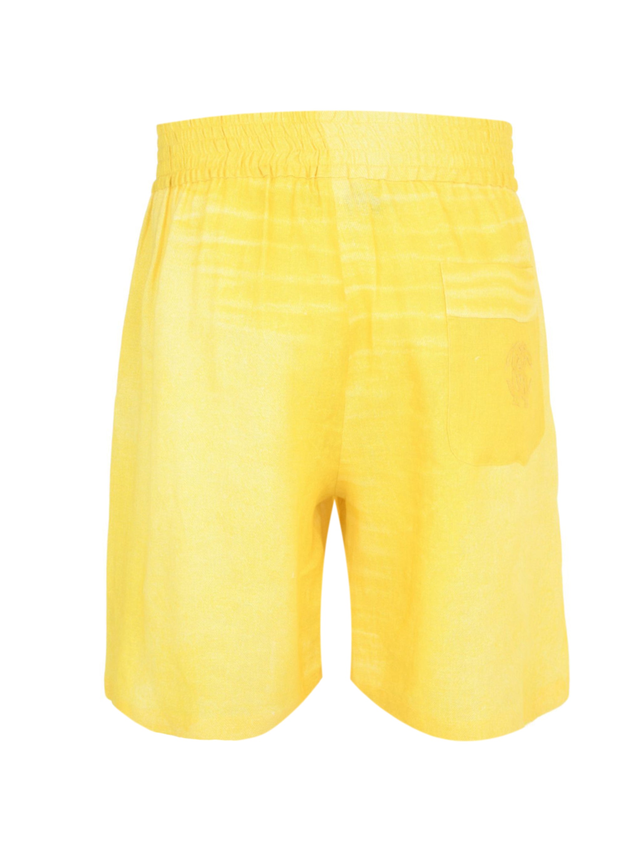 ELASTIC-WAISTBAND SHORTS