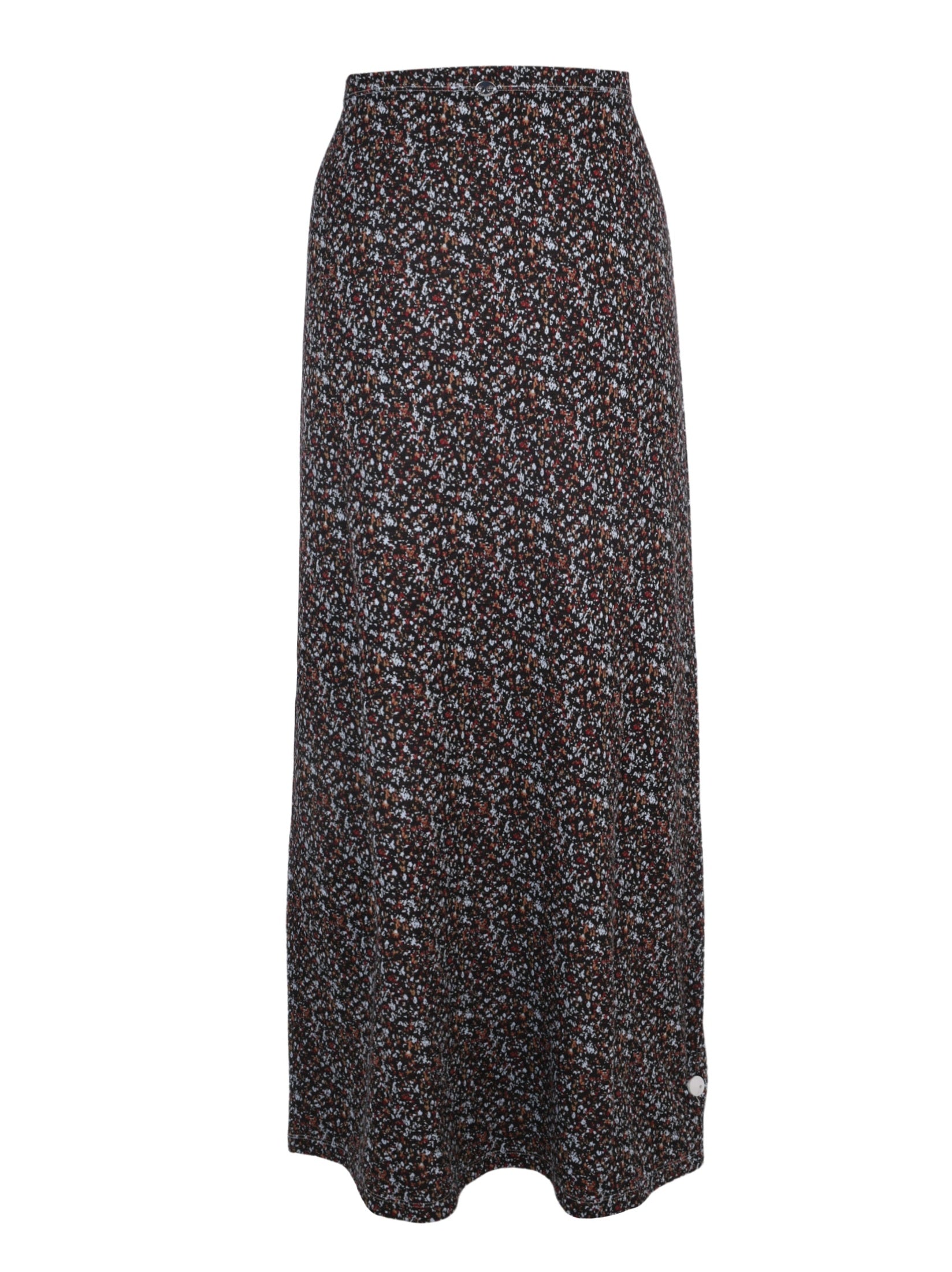 Jupe long printed maxi skirt