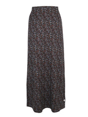 Jupe long printed maxi skirt