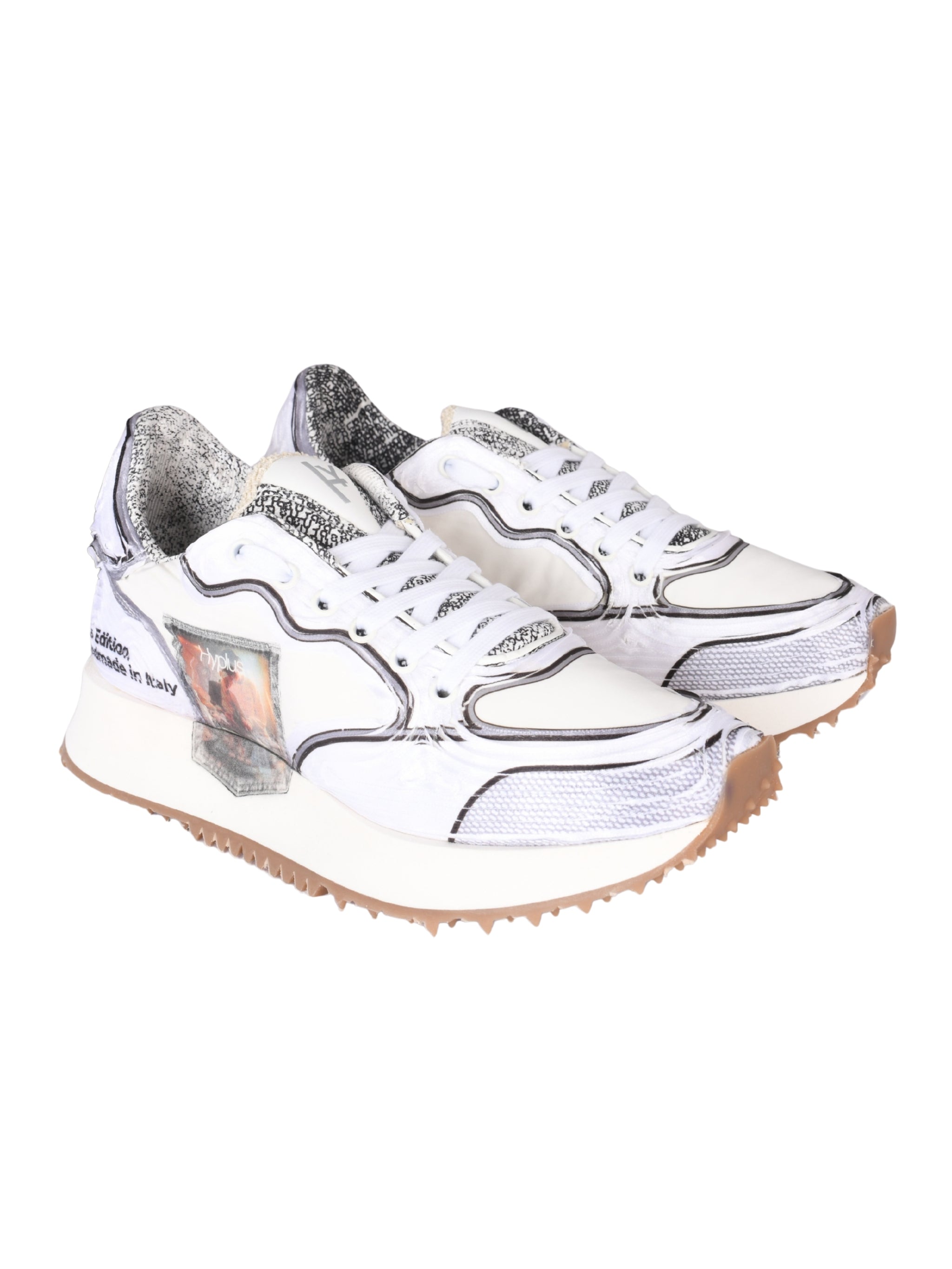 Sneaker freddy white digital 10