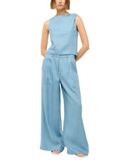 BOA LINEN TOP SLATE BLUE