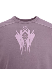 CROSS SYMBOL WASHED RAGLAN T-SHIRT