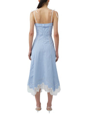 Avaleigh cotton lace midi dress