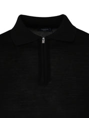 Polo with zip