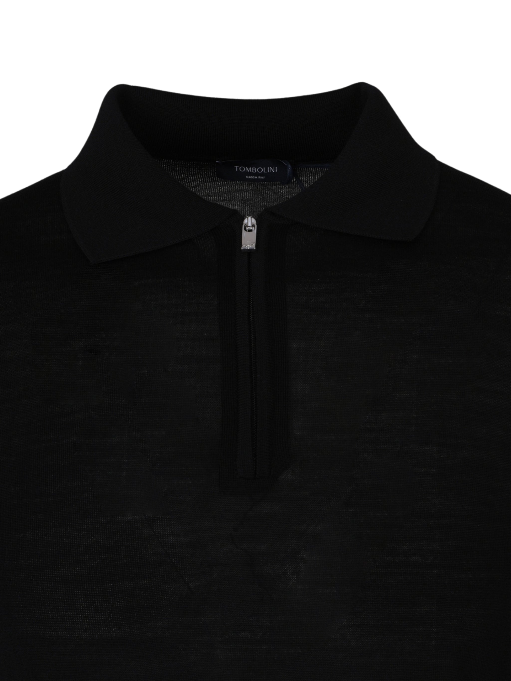 Polo with zip