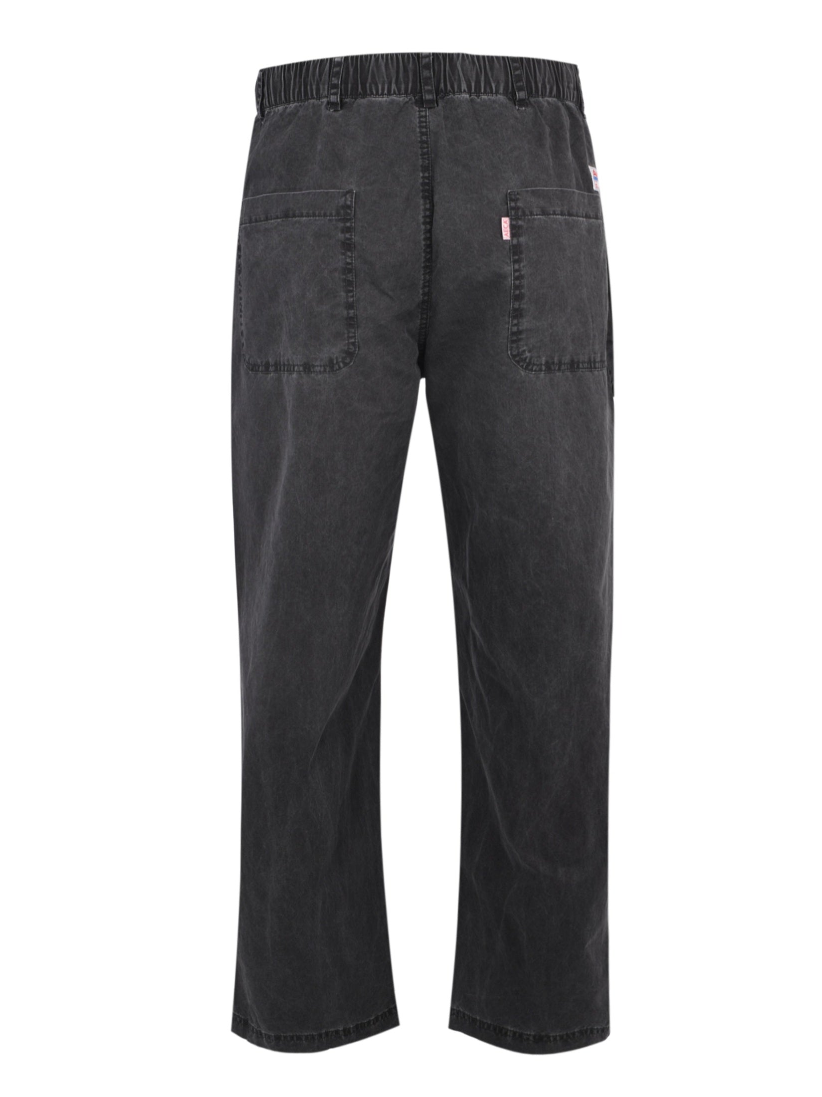 Washed fatigue pants
