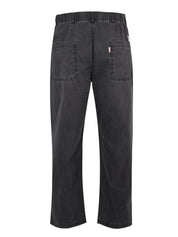 Washed fatigue pants