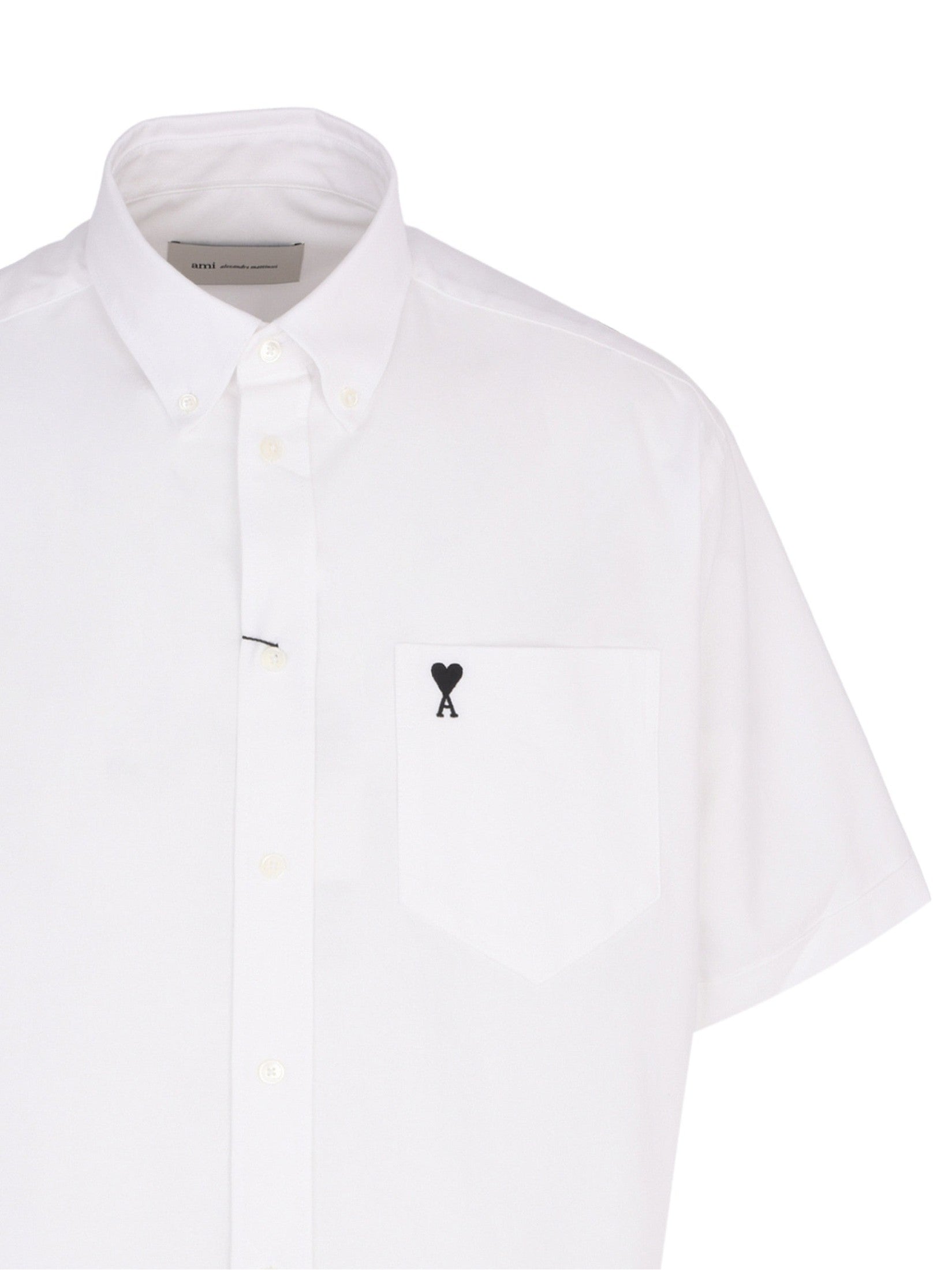 Ami De Coeur embroidered boxy shirt