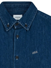 The indigo denim shirt