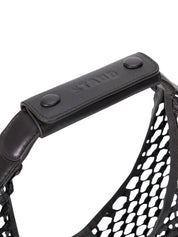 Moon hand-knotted tote bag