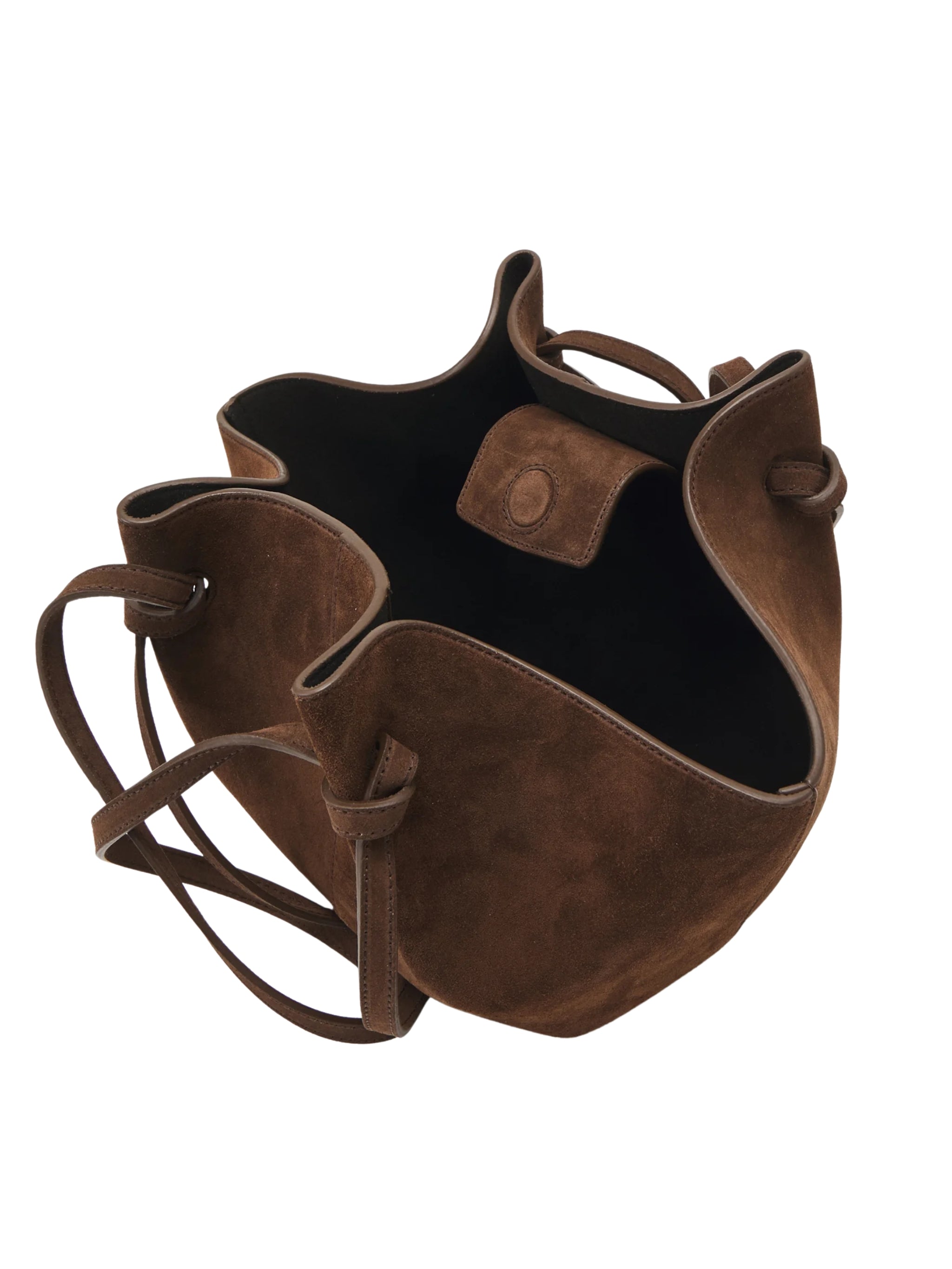 LARGE MOCHI SUEDE CHOCOLATE