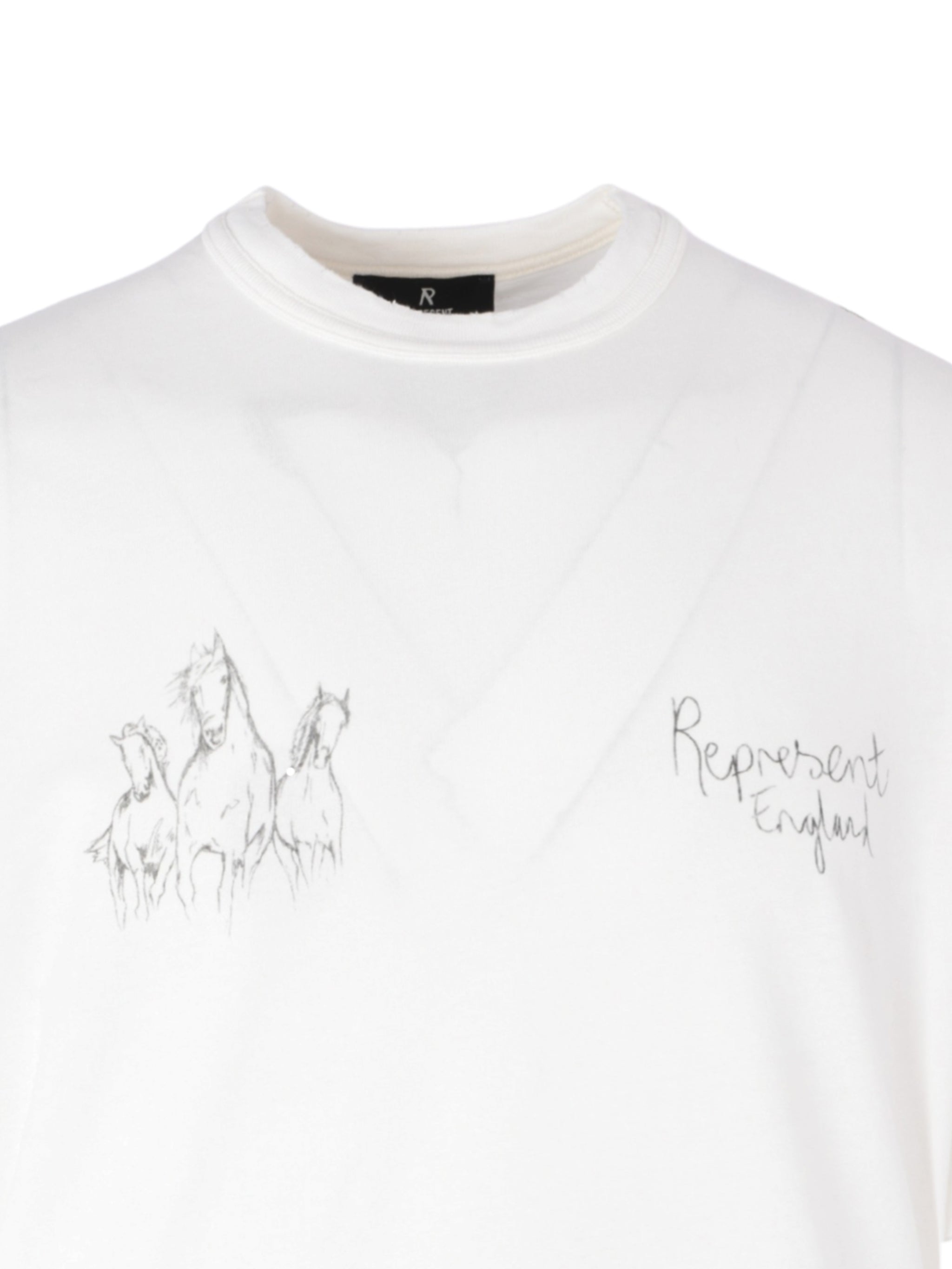 HAND DRAWN THOROUGHBRED HORSE T-SHIRT