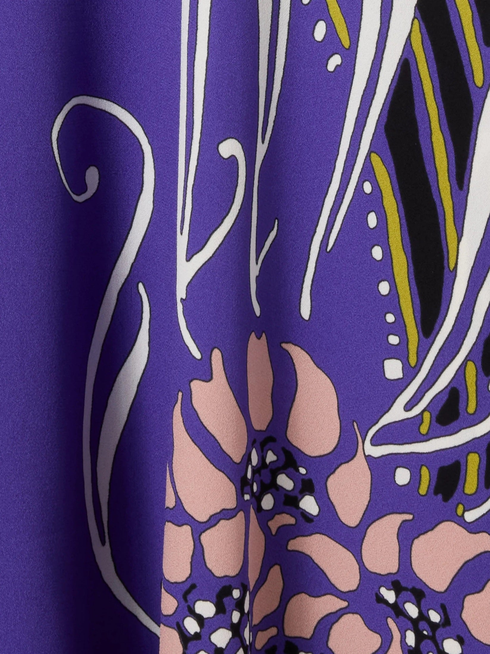 Karis kaftan atlantis placée purple in viscose