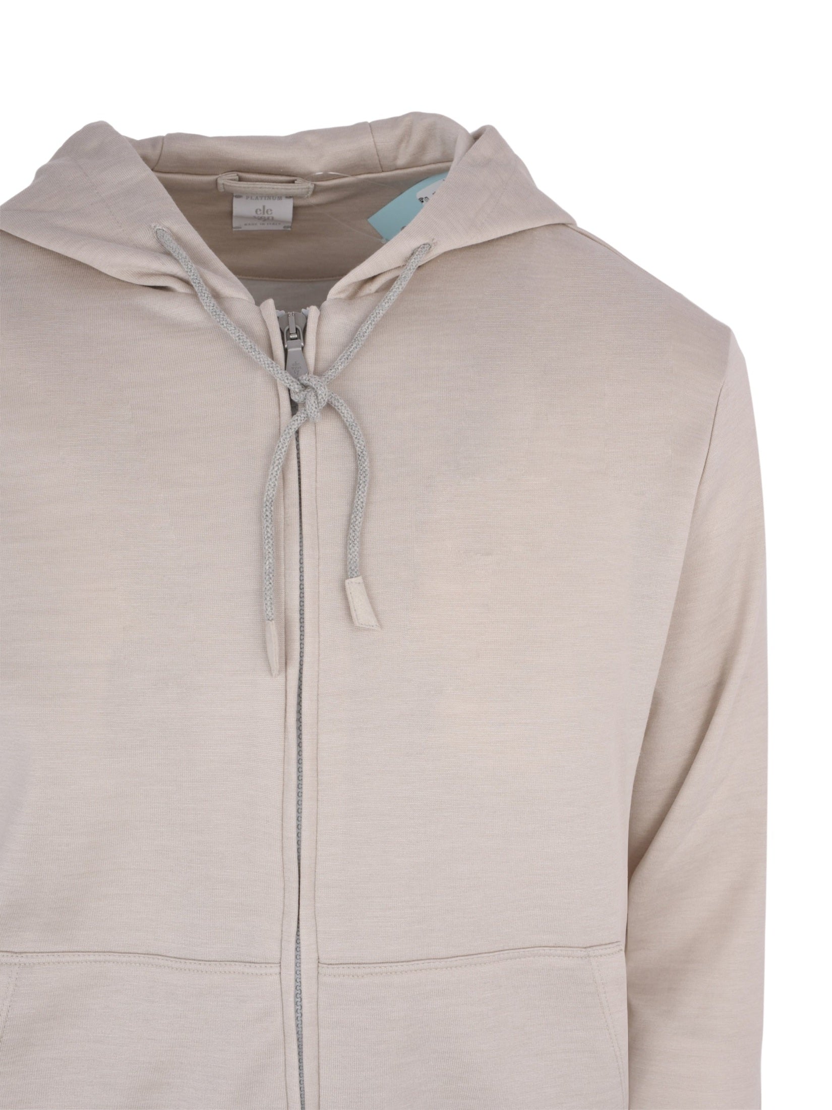 Hooded sweatshirt full zip