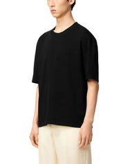 Black Cotton Ami de Coeur T-Shirt