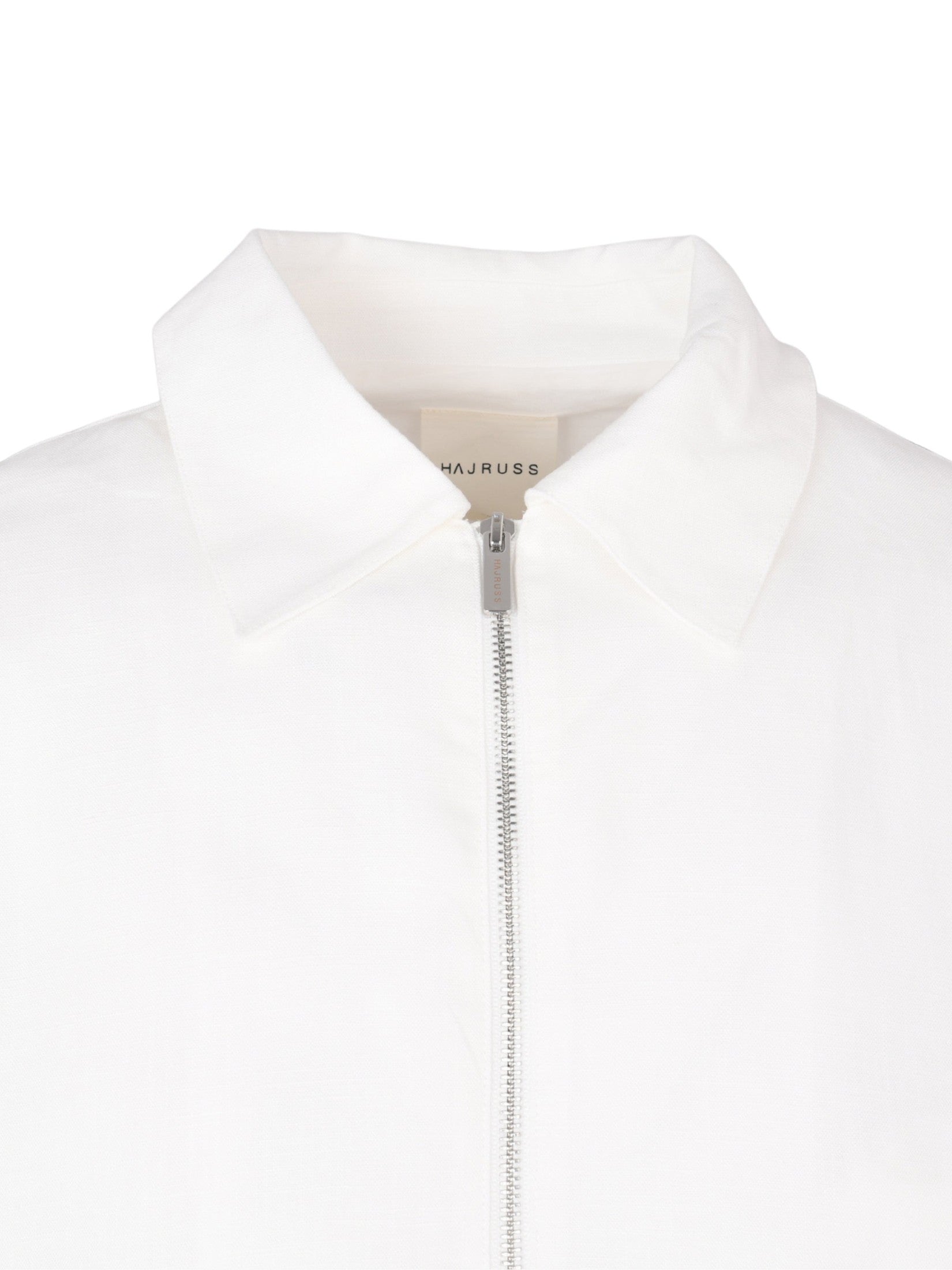 White linen jacket