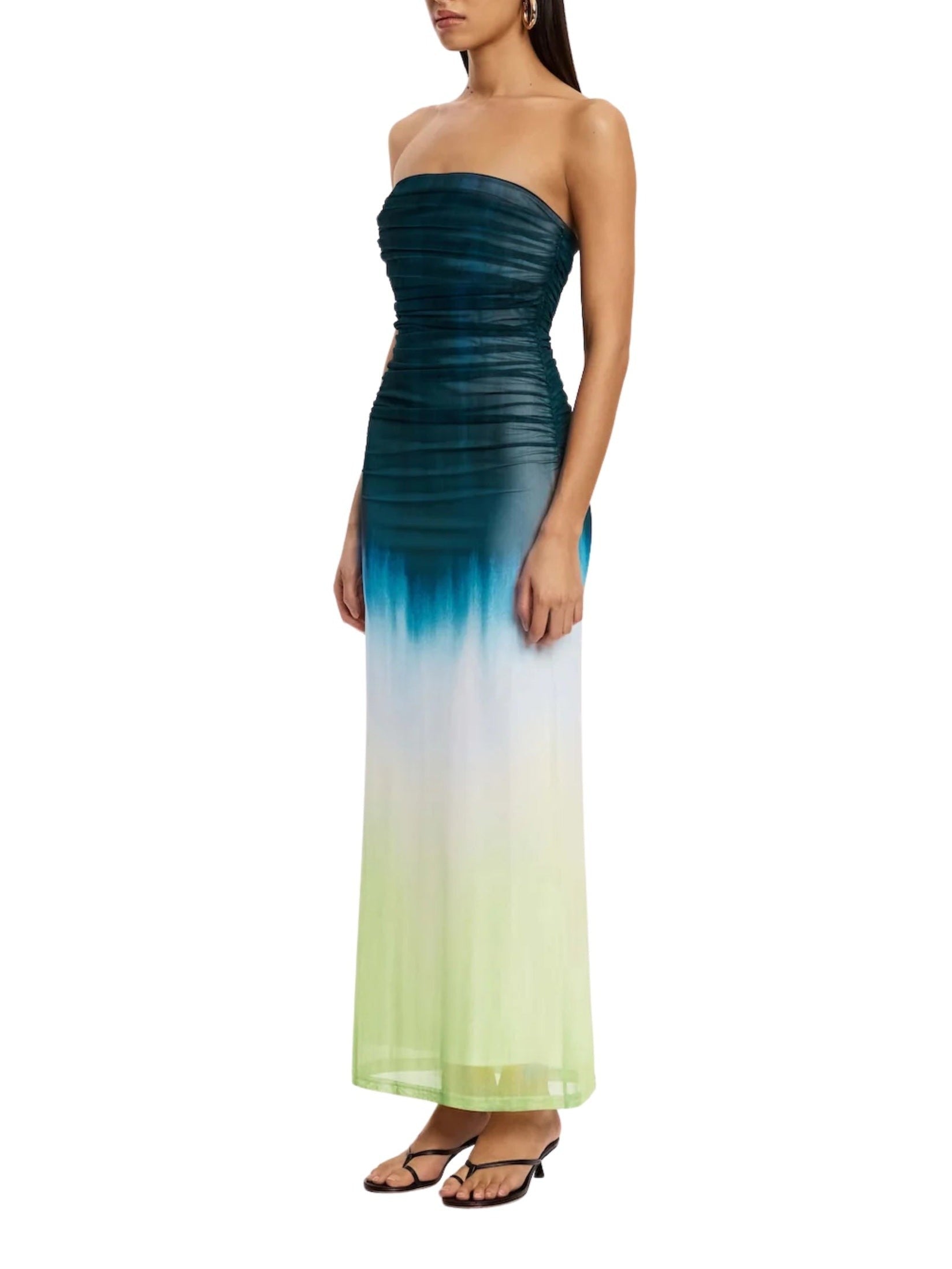 Sura strapless dress