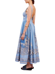 Villa romantica midi dress