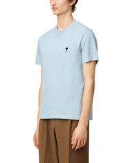 Blue Cotton Ami De Coeur T-shirt