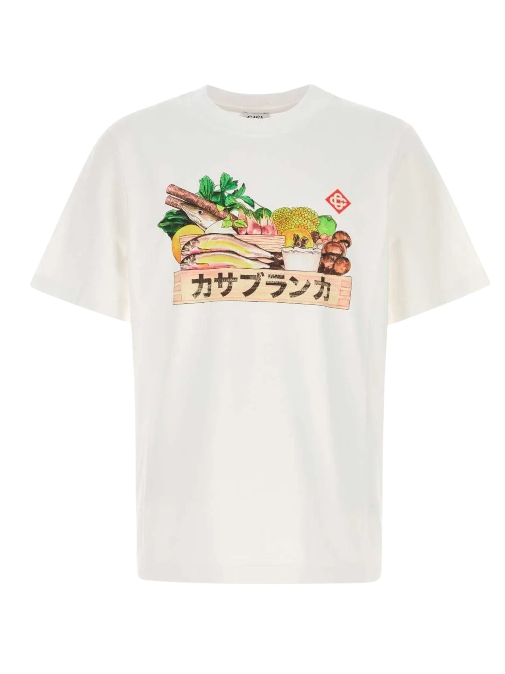 Casablanca ingredients printed t-shirt