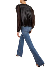 Odette ls silk blouse