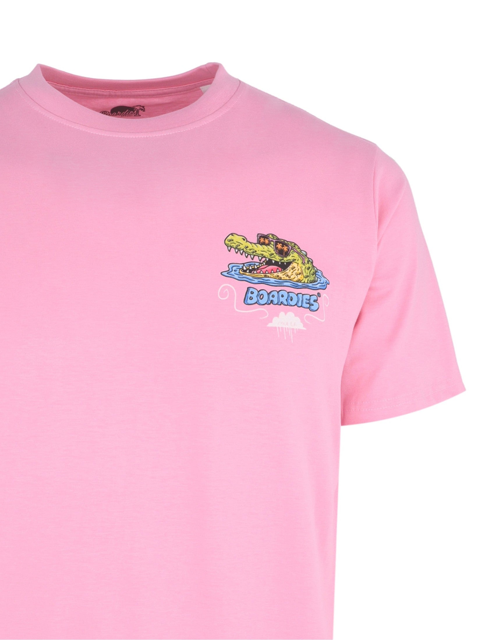 Boardies mulga crocs crew neck t shirt