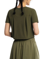 Active cropped top