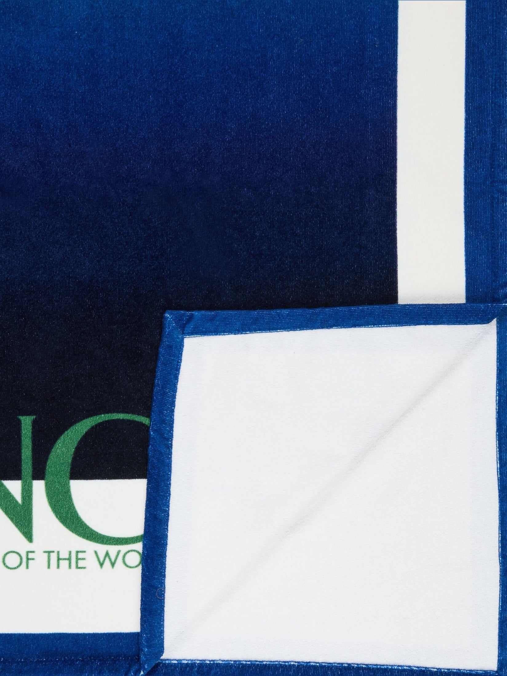 Printed gradient beach towel