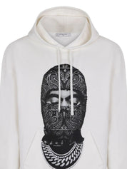 HOODIE PAISLEY MASK ON FRONT