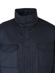 Field jacket lavorazione doubl
