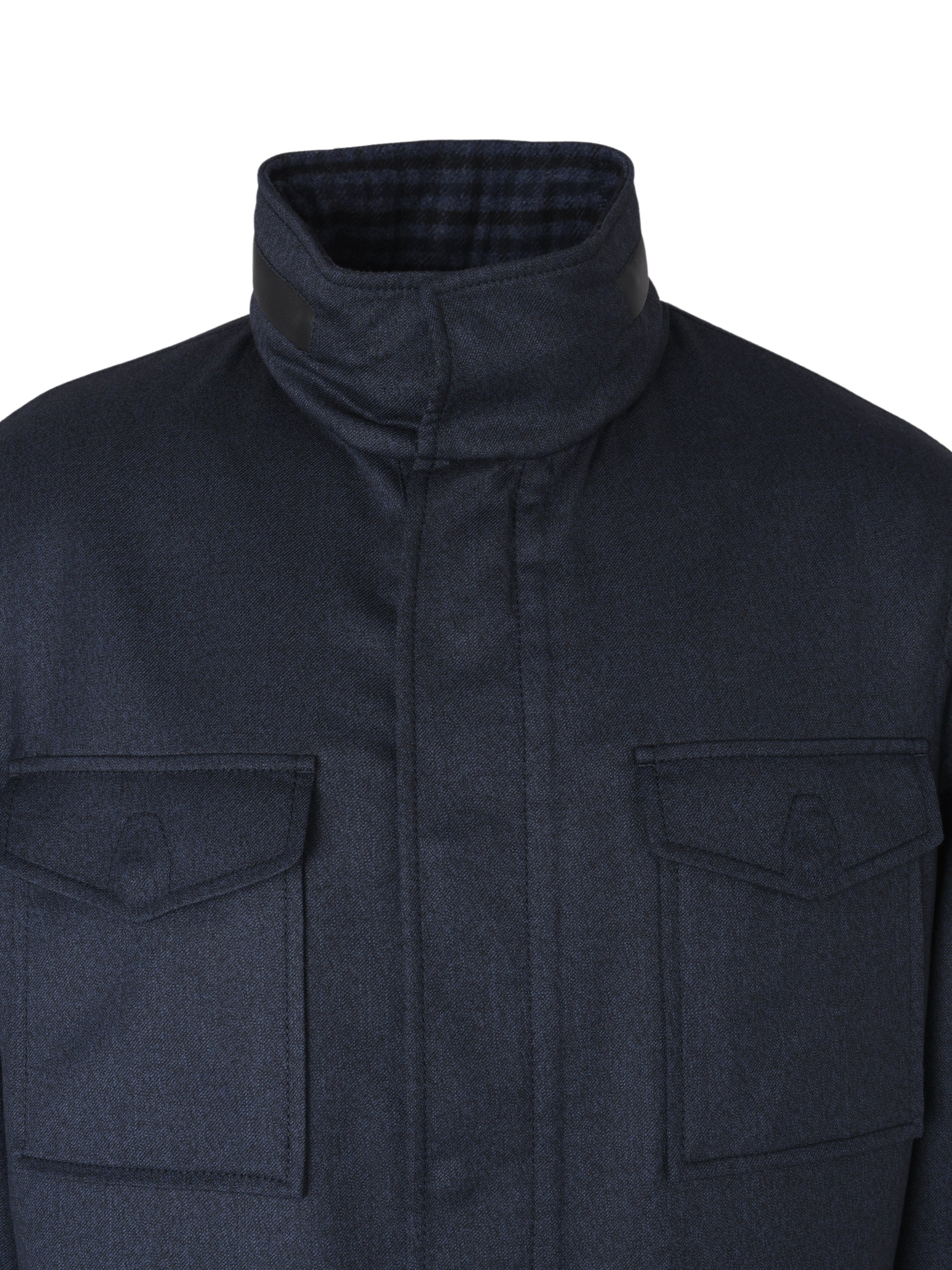 Field jacket lavorazione doubl