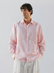 Light pink long sleeve shirt solmare