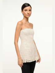 Silvia top ivory multi
