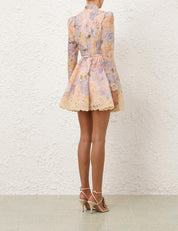 Valiant panelled mini dress