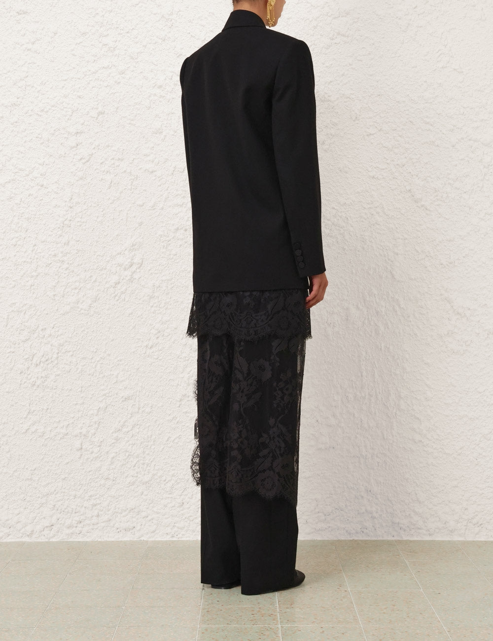 Valiant lace blazer