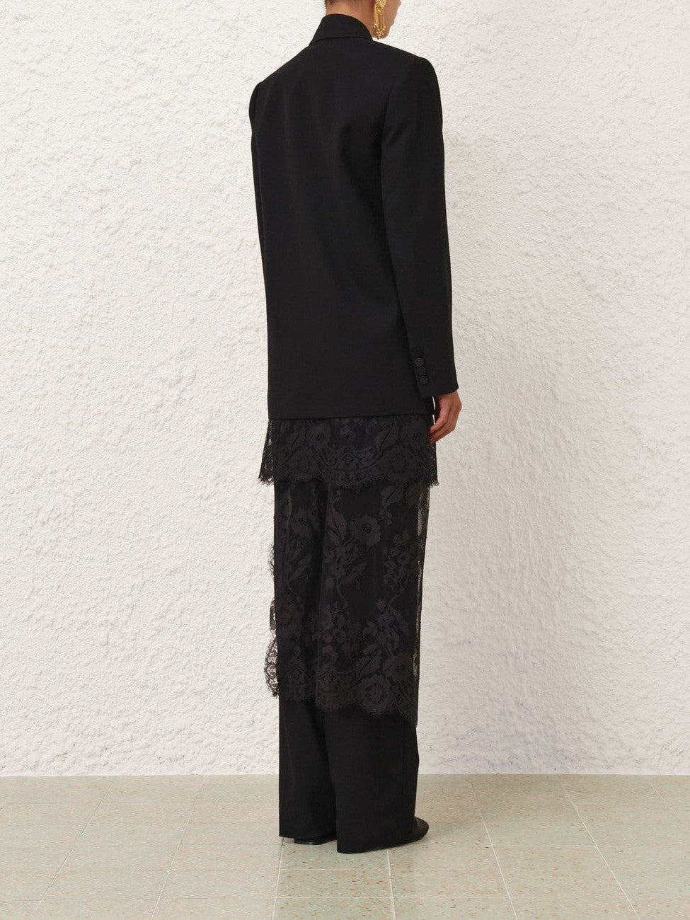 Valiant lace blazer