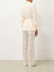 Illuminate lace straight pant