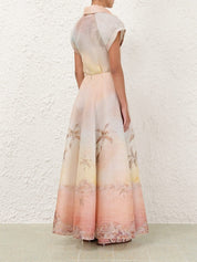 Illuminate maxi skirt
