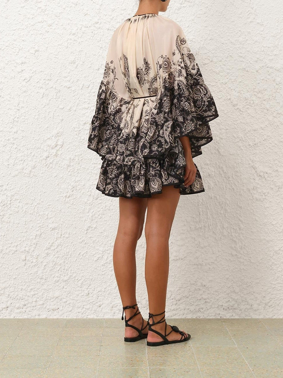Rhiannon lantern mini dress