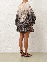 Rhiannon lantern mini dress