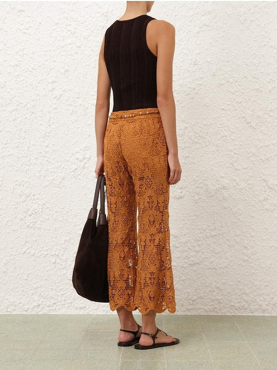 Coco lace flare pant