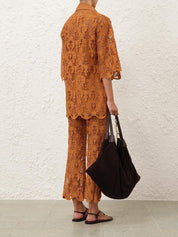 Coco lace tunic top