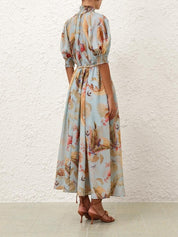 Ascension billow maxi dress
