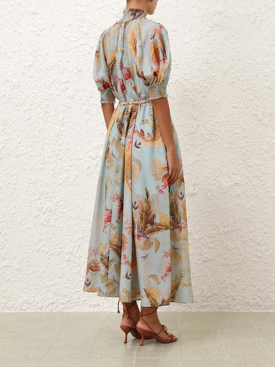 Ascension billow maxi dress