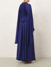 Hypnotic smocked flutter dress