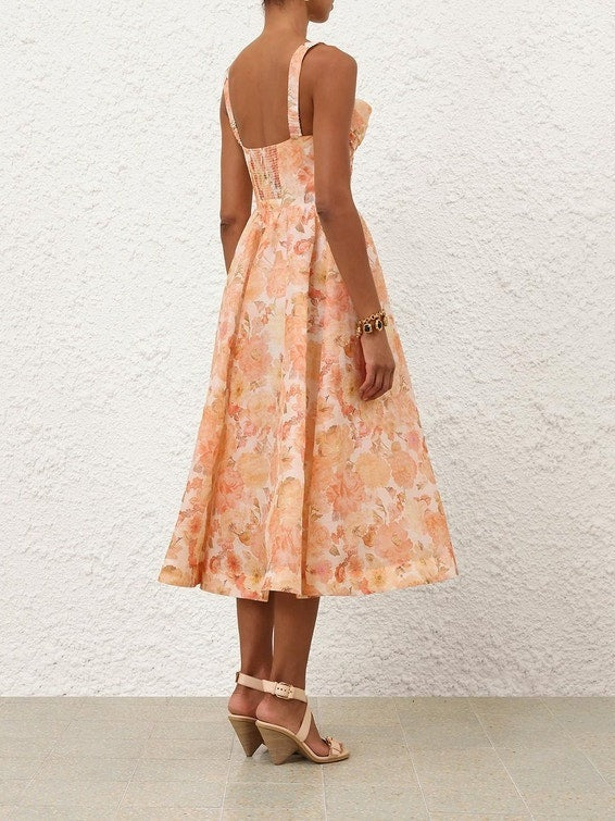 Rebellion drape midi dress