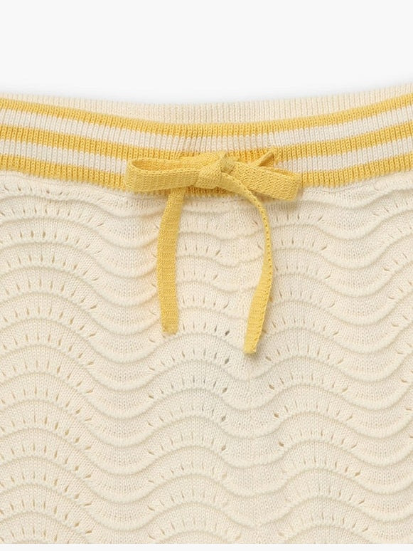 Alight Textured Knit Shorts شورت
