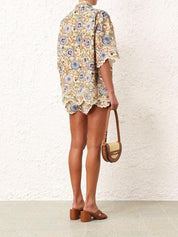 Junie embroidered short